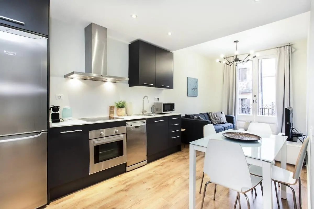 Bright And Modern 2Bedroom In Las Ramblas 2 1A Barcelona Apartment